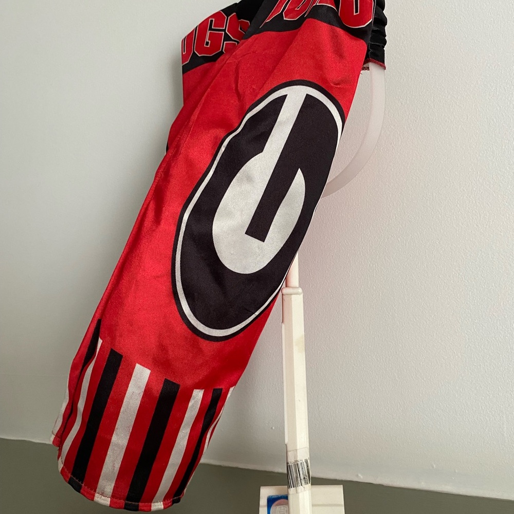 UGA DAWGS car Window  Red and Black Sports Flag New